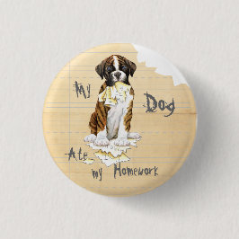 Mein Boxer Ate Meine Hausaufgaben Button
