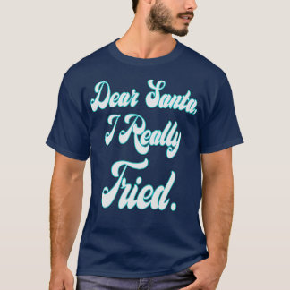 Mein Brief an Santa Neon T-Shirt