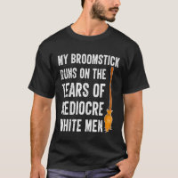 Mein Broomstick reißt auf den Tränen mittelweißen