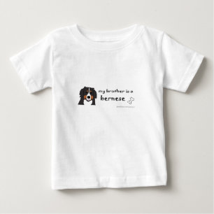 Mein Bruder ist ein bernischer Hund Baby T-shirt