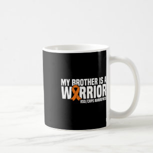 Mein Bruder ist ein Krieger Orange Ribbon Rsdcrps Kaffeetasse