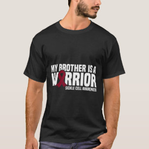 Mein Bruder ist ein Warrior-Sichelzellenbewusstsei T-Shirt