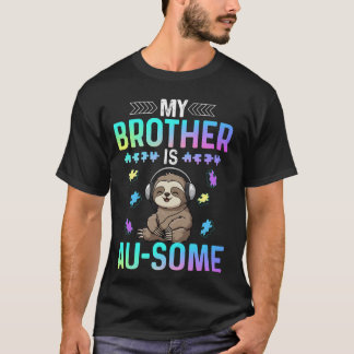 Mein Bruder ist großartig Autismus-Bewusstsein Süß T-Shirt
