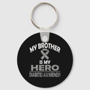 Mein Bruder ist mein Herodiabetes-Bewusstsein für Schlüsselanhänger