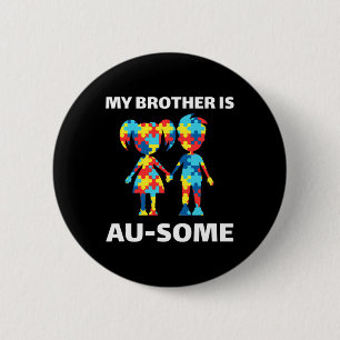Mein Bruder ist Phantastisch Autismus Sensibilisie Button