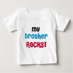 Mein Bruder ist super Baby T-shirt