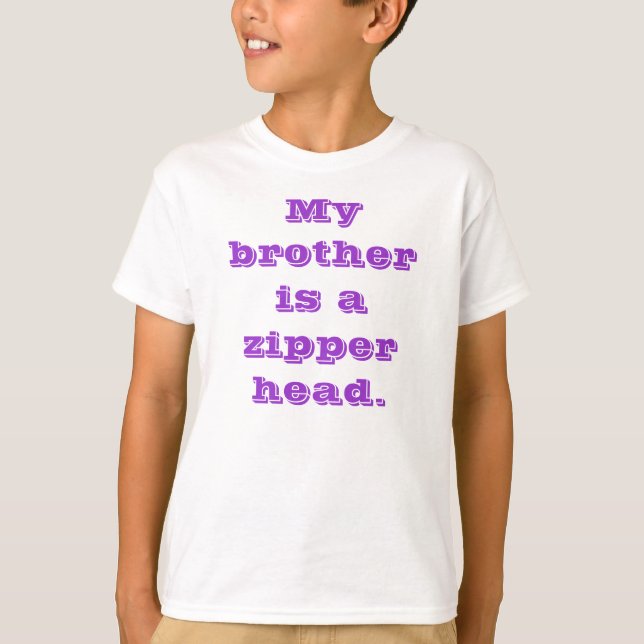 Mein Bruder ist… T-Shirt (Vorderseite)