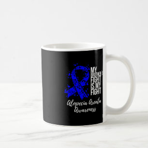 Mein Bruder kämpft gegen Alopezie Areata Awa Kaffeetasse