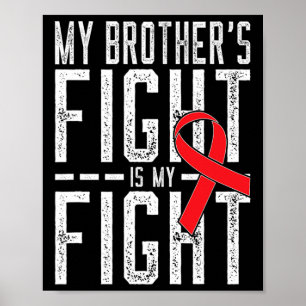 Mein Bruder kämpft gegen den Blutkrebs Awaren Poster