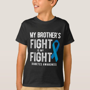 Mein Bruder kämpft gegen Diabetes T-Shirt