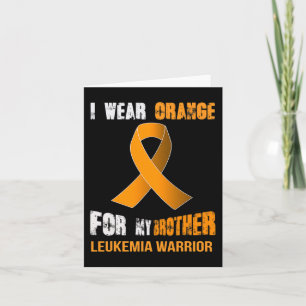MEIN BRUDER - MEIN LEUKEMIA-KRIEGER KARTE