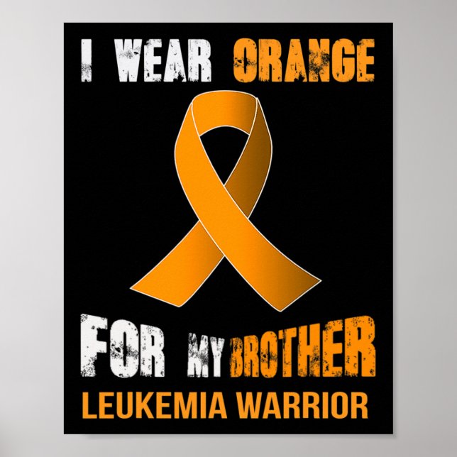 MEIN BRUDER - MEIN LEUKEMIA-KRIEGER POSTER (Vorne)