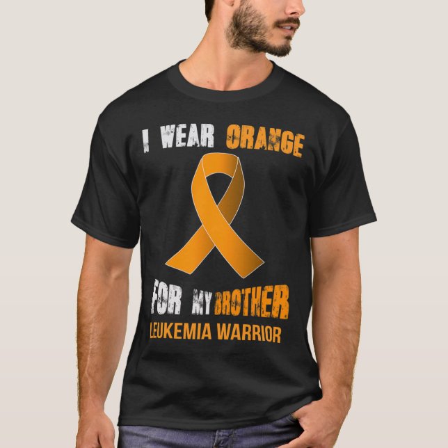 MEIN BRUDER - MEIN LEUKEMIA-KRIEGER T-Shirt (Vorderseite)