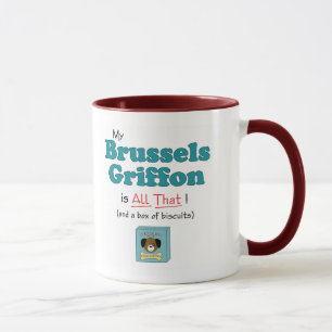 Mein Brüssel Griffon ist alles das! Tasse