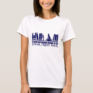 Mein Buch Boyfriends Lunar Wappen T-Shirt
