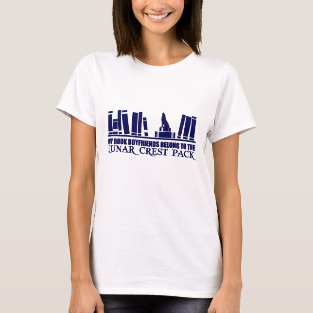 Mein Buch Boyfriends Lunar Wappen T-Shirt (Vorderseite)