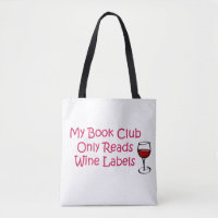 Mein Buchclub liest nur Weinetiketten