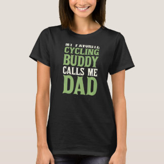 Mein Buddy Biking Vater Biker Daddy Hobby Fam T-Shirt