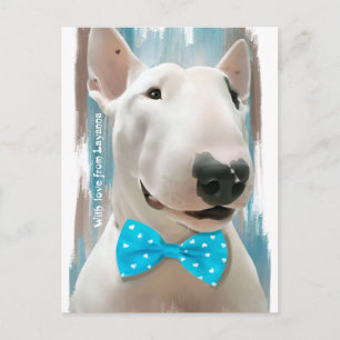 Mein Bull Terrier Postkarte