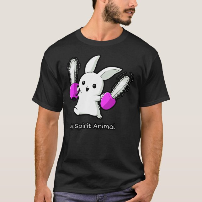 Mein Bunny ist Niedlich, aber Psycho Classic T - S T-Shirt (Vorderseite)