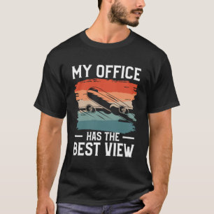 Mein Büro verfügt über das Pilotprogramm für Luftf T-Shirt