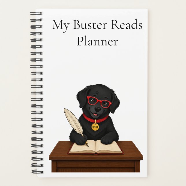 Mein Buster Reads Planer (Vorderseite)