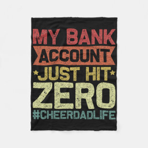 Mein Bynk-Account hat gerade den Zero Cheer Vater  Fleecedecke