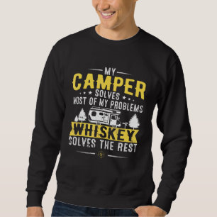 Mein Camper löst die meisten meiner Probleme mit W Sweatshirt