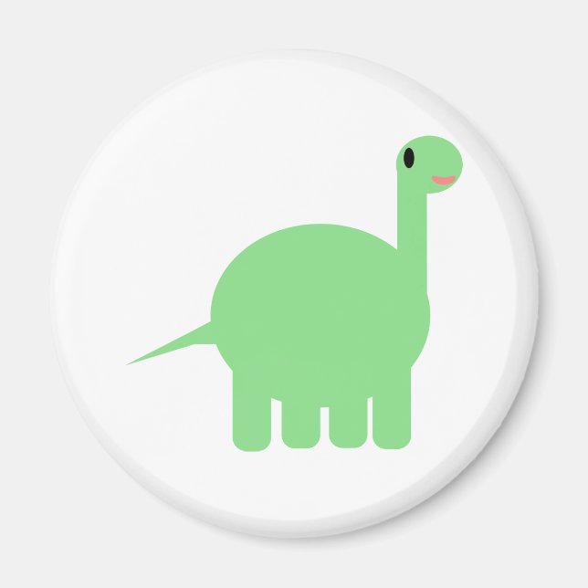 mein Cartoon Dinosaurier Magnet (Vorne)