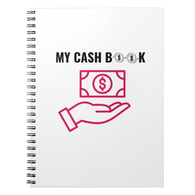 Mein Cash Book - Money Management Journal Notizblock (Vorderseite)