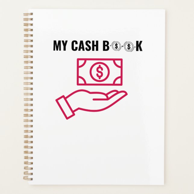 Mein Cash Book - Money Management Journal Planer (Vorderseite)