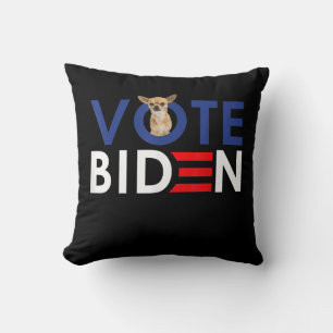 Mein Chihuahua Want wählen Joe Biden Funny Präside Kissen