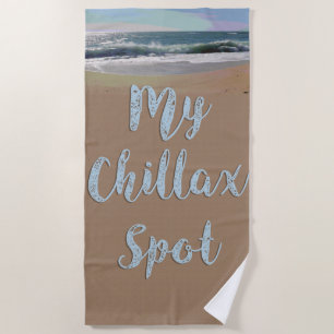 Mein Chillax Spot Strandtuch