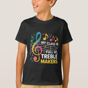 Mein Cl ist voll von Treble Makers - Funny Music T T-Shirt
