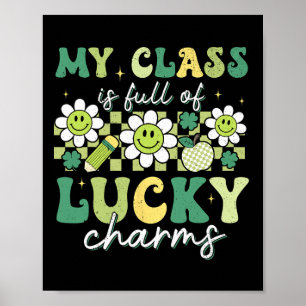 Mein Cl Ist Voller Lucky Charms St Patricks Day Te Poster