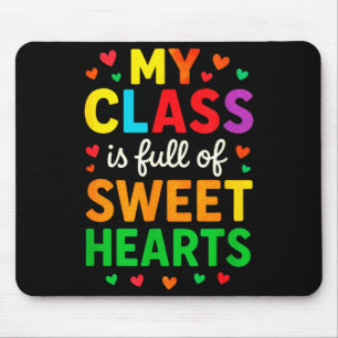 Mein Cl Ist Voller Süßherzen - Lehrer Valentinstag Mousepad