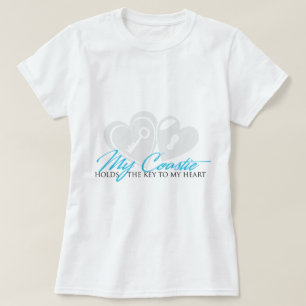 Mein Coastie hält den Schlüssel T-Shirt