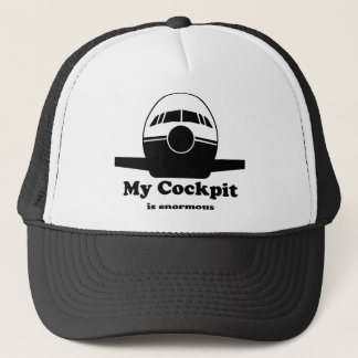 Mein Cockpit ist enorm Truckerkappe
