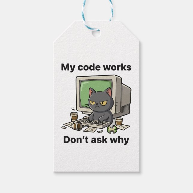 Mein Code funktioniert frage nicht, warum Geschenkanhänger (Vorderseite)