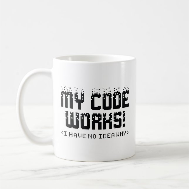 Mein Code funktioniert Kaffeetasse (Links)