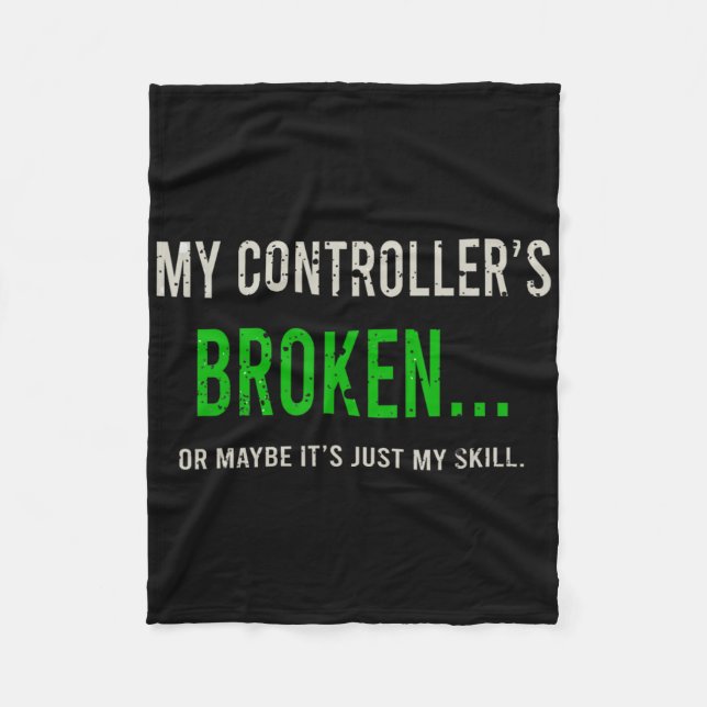 Mein Controller ist kaputt Fleecedecke (Vorderseite)