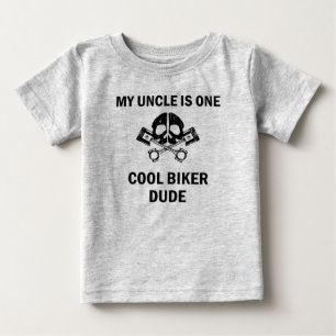 Mein cooler Radfahrer-Typ Onkel-Is eins Baby T-shirt