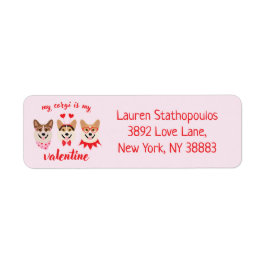 Mein Corgi ist mein Valentine