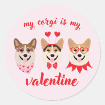 Mein Corgi ist mein Valentine