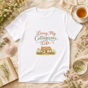 Mein Cottagecore-Leben romantisch Cottagecore T-Shirt