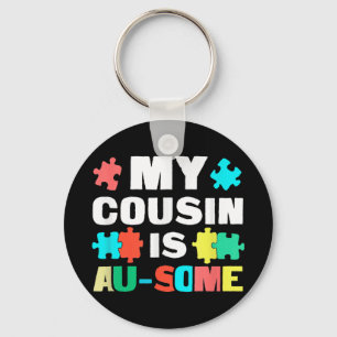 Mein Cousin ist ein Au-Einige-Shirt-Geschenk für M Schlüsselanhänger