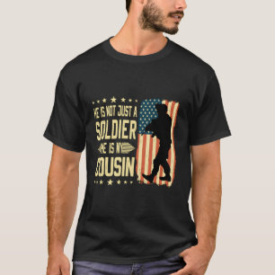 Mein Cousin ist ein Soldat der Weltreligion Mi T-Shirt