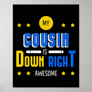Mein Cousin ist gerade Phantastisch-runter-Syndrom Poster