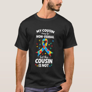 Mein Cousin Stolz Autism Cousin Autism Krieger Cou T-Shirt