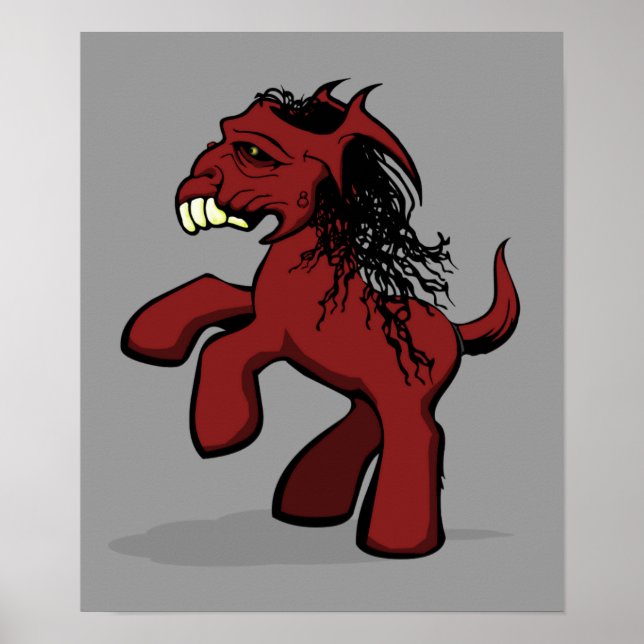 Mein Creepy Little Pony Poster (Vorne)